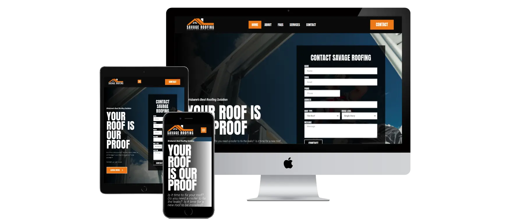 Savage Roofing - Best Roofing Websites